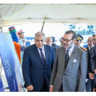 Salé : SM le Roi lance la construction de la plateforme de réserves de première nécessité